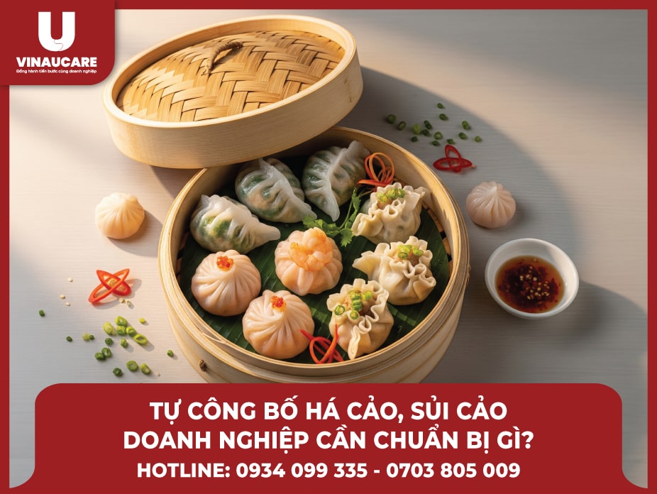 Tự công bố há cảo, sủi cảo: Doanh nghiệp cần chuẩn bị những gì?