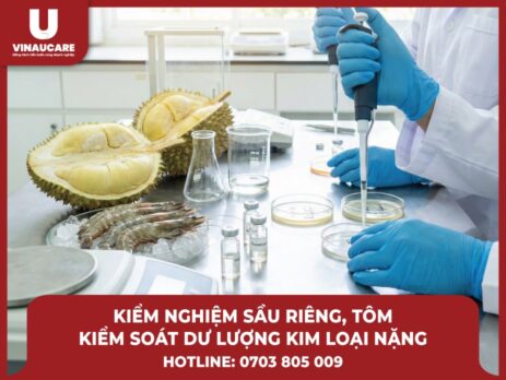 Kiểm soát dư lượng kim loại nặng trong Sầu riêng & Tôm: Yếu tố sống còn khi Kiểm nghiệm nông sản xuất khẩu.