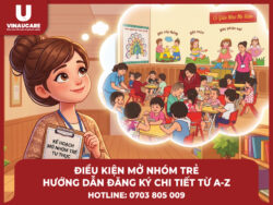 Cô giáo trẻ cầm trên tay kế hoạch mở nhóm trẻ thư thục, mơ lúc mình đủ điều kiện để mở nhóm trẻ